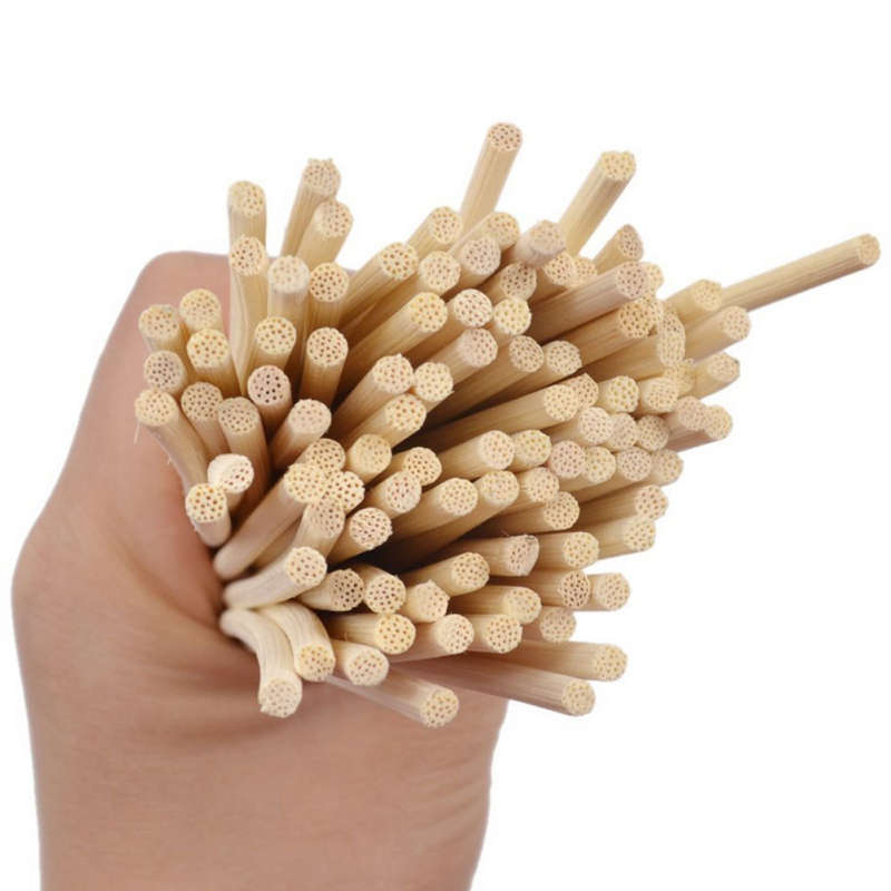 FREE SHIPPING - 100 Pcs Premium Rattan Reed Fragrance Oil Diffuser Replacement Refill Reed Stick