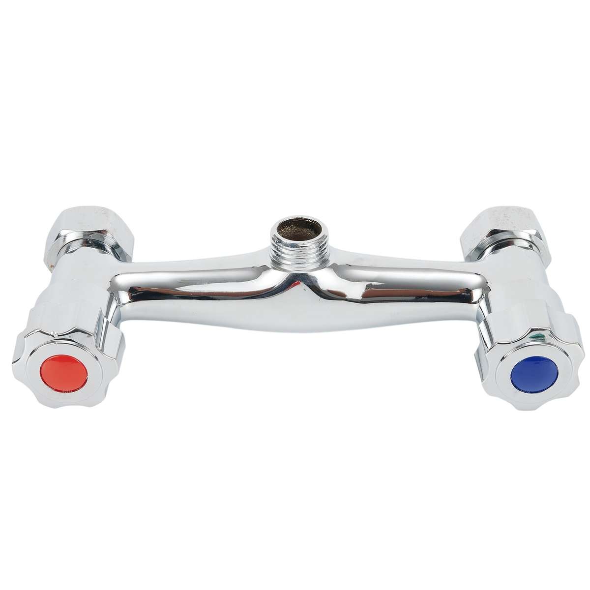 Shower Mixer Valve Valve Water Interface Anti-Reflux Bar Brass Chrome Finish