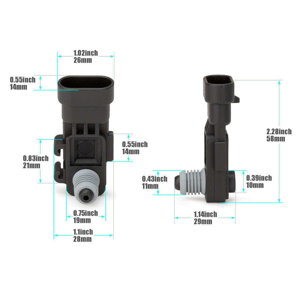 For Chevy GMC Buick 16238399 Fuel Pump Tank Vapor Vent (EVAP) Pressure Sensor