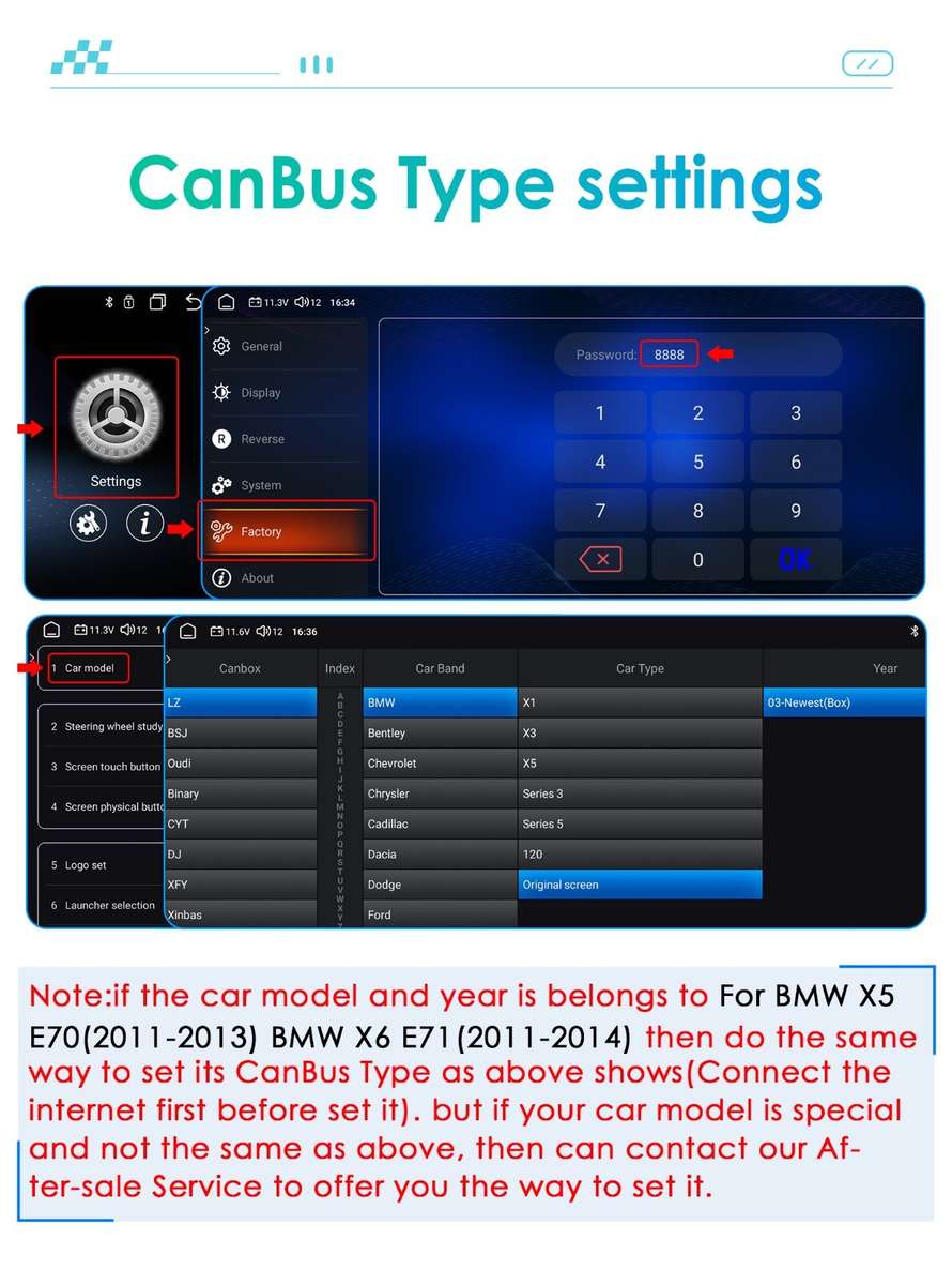 10.25" Car GPS Radio 8Core For BMW X5 X6 E70 E71 CIC Android 13 Wireless CarPlay