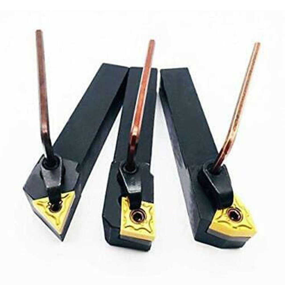 5/8" CNC Lathe Excircle Indexable Carbide Turning Tool Holder Bit Set Fittings