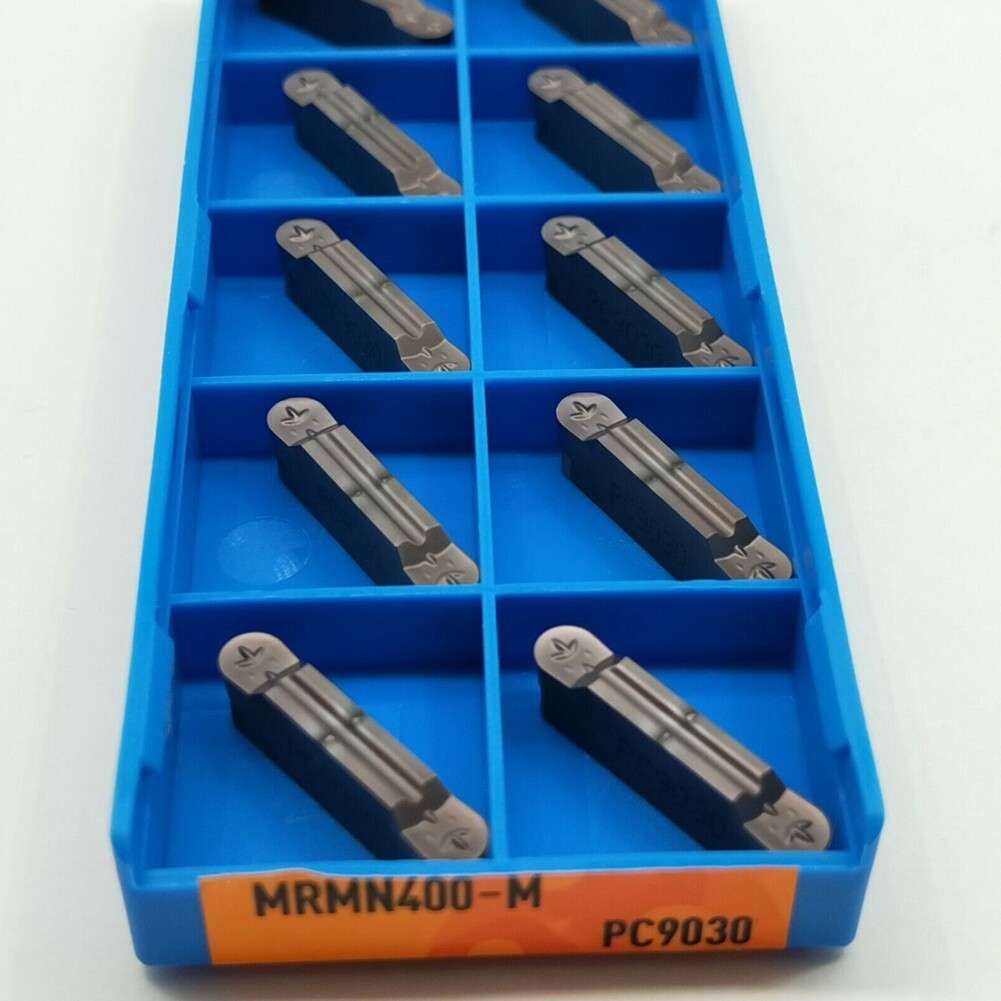 Cost Effective CNC Grooving Insert MRMN400M PC9030 10pcs R2 Mm Carbide-SS