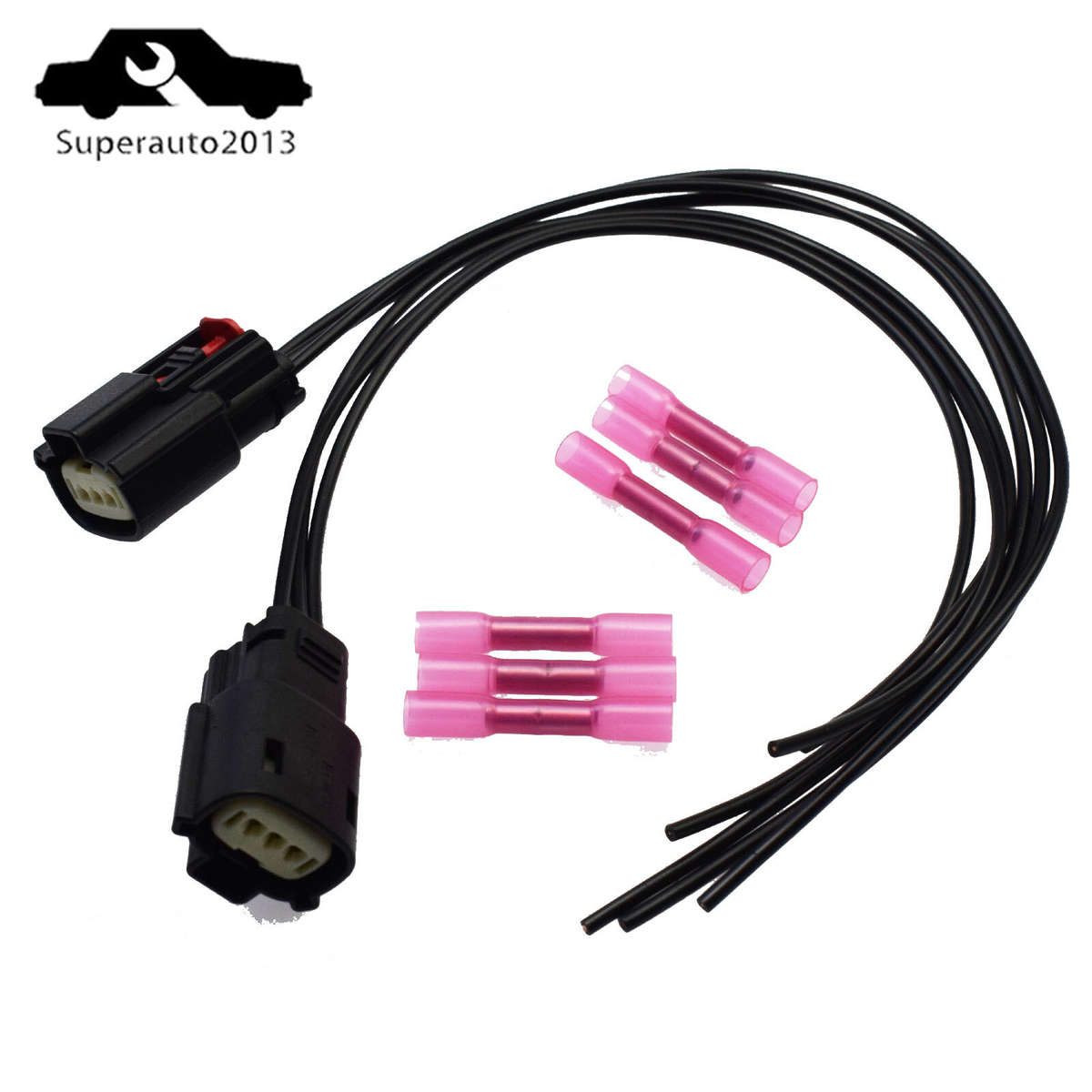 9U2Z14S411EA 2PCS Ignition Coil Connector For Ford Explorer C-Max Fusion Mustang
