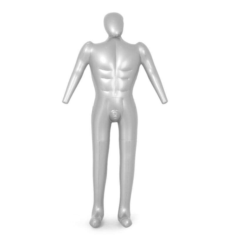 Man Full Body Inflatable Mannequin Male Dummy Torso Tailor Clothes Model Display