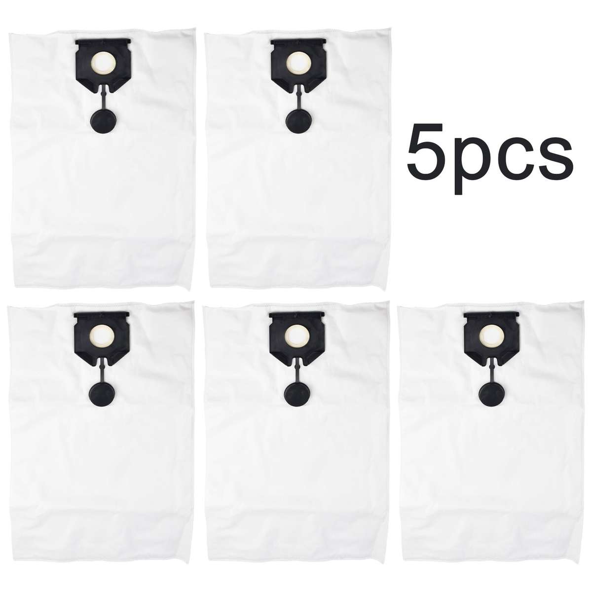 5 Vacuum Cleaner Bags Suitable For K?r/cher 2.889-154.0 NT30/1,30L Replacement/