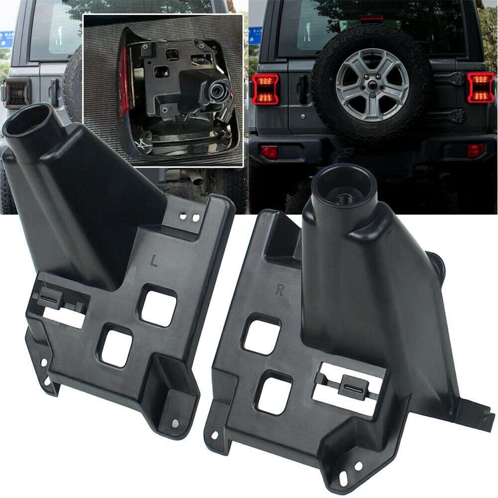 Rear Taillight Bracket Pair For Jeep Wrangler JL 2018 2019 Perfect-Replac