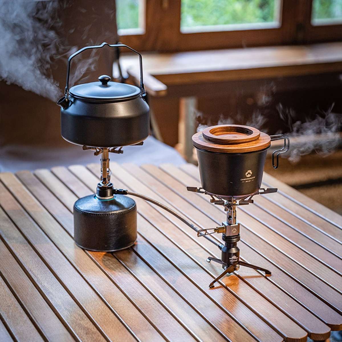 for DURABLE EN417 Valve Canister Converter For Camping Resistant To Wear And