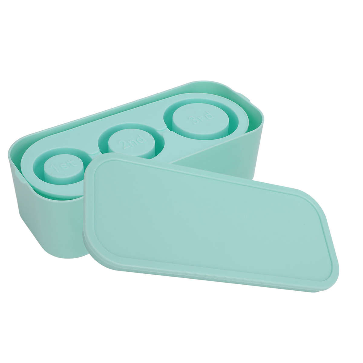 Ice Cube Tray For Tumbler Easy To Release Fill 3 Sizes Silicone Hollow Cylin CHW