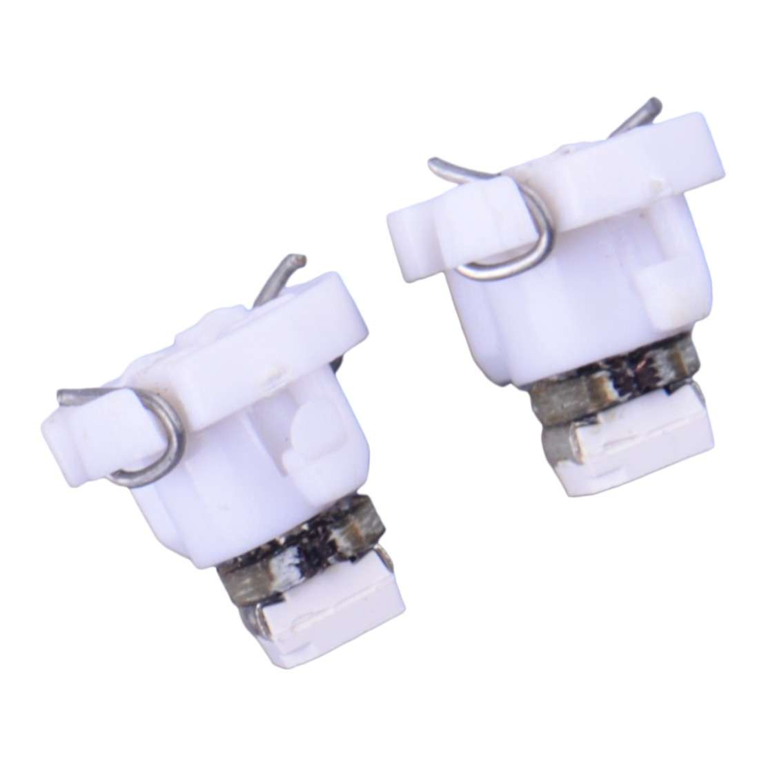 20Pcs White T3 Wedge LED Dashboard Panel A/C Climate Control Light Lamp Bulb ws