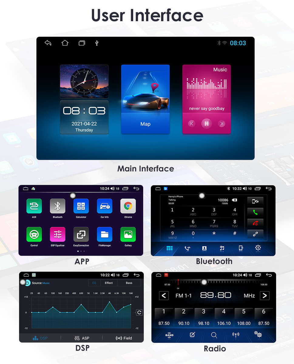 Android 11 Car Stereo Radio CarPlay GPS NAVI For Jeep Patriot Compass+AHD Camera