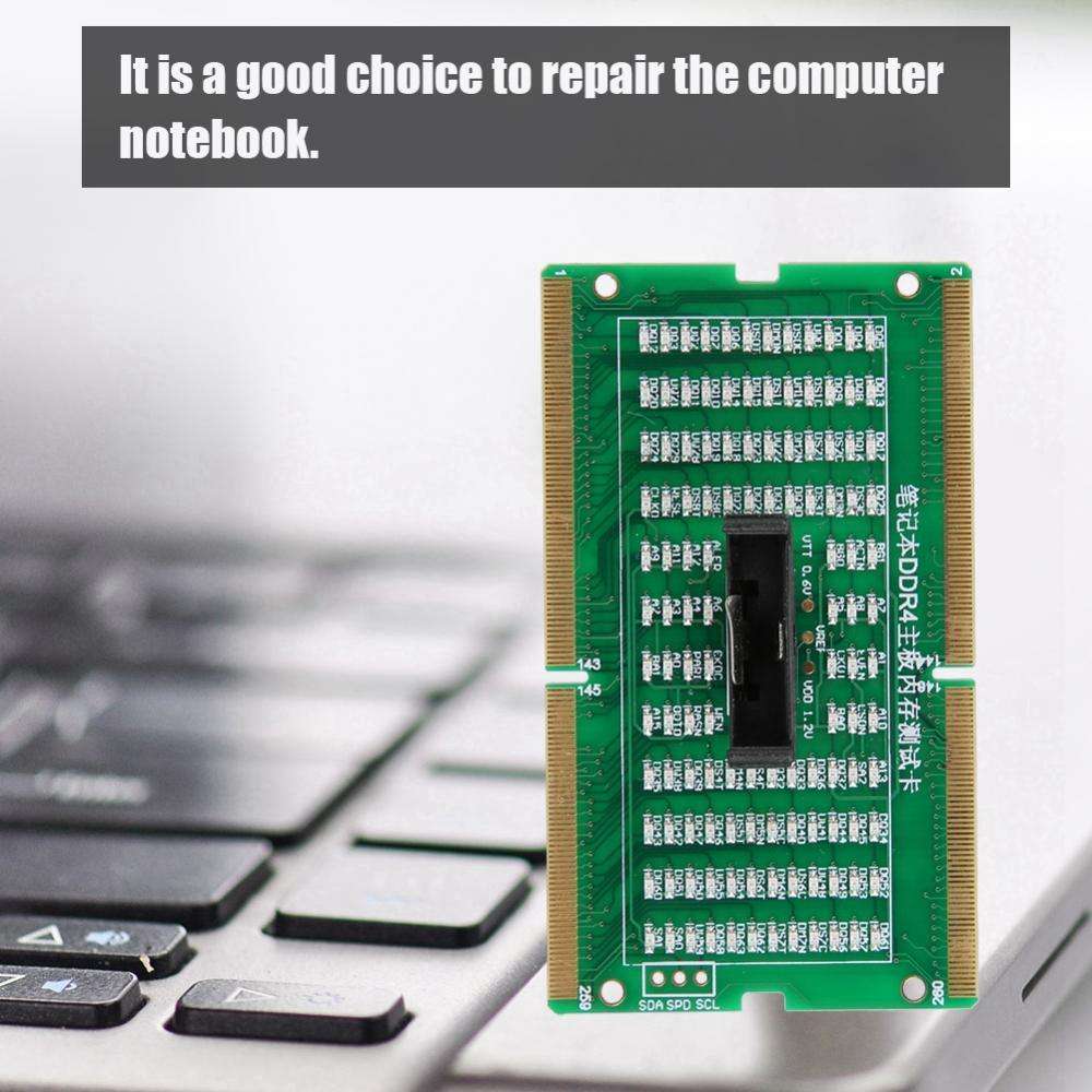 DDR2 DDR3 DDR4 SODIMM Analyzer Diagnostic Test Card Board For Laptop SHG