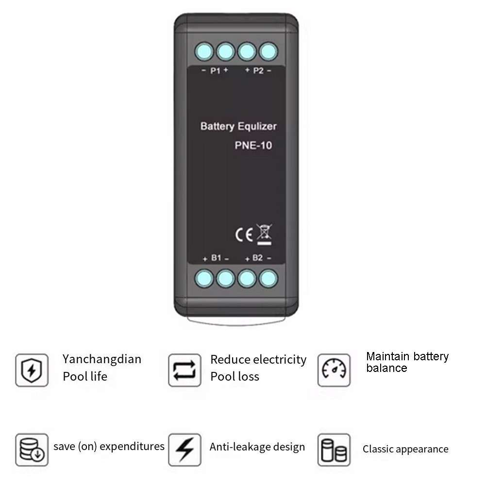 PNE-10 Battery Equalizer Balancer 2S Li-Ion Battery-Lead-A