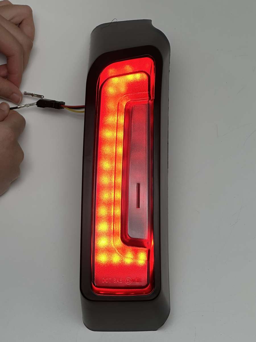 For Harley Street Glide/ Road Glide 2024 Rear Fender LED Saddlebag Side Light