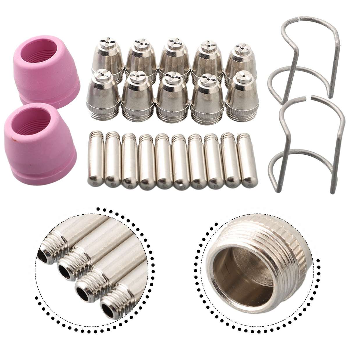 Perfectly Compatible Consumables Set For YESWELDER CUT 55DS Plasma Cutter