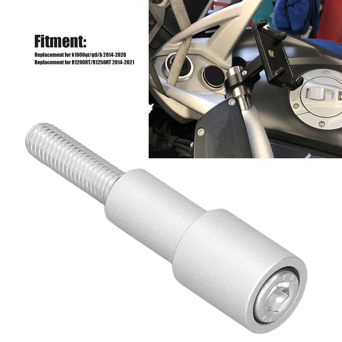 Motorcycle Phone Bracket Handlebar Extension Rod Part For K1600gt/gtl/b
