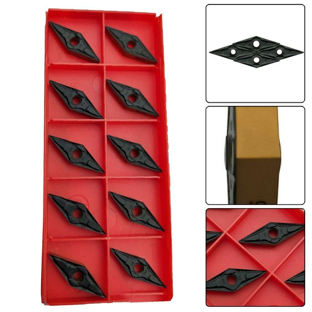 10 Pcs Carbide Inserts VNMG160404-PM Grade 4225 Milling Cutter Accessories