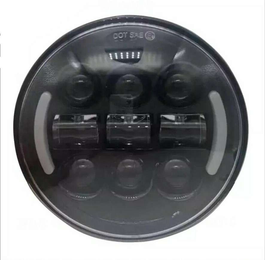 For Harley Davidson Sportster XL 1200 883 5-3/4" 5.75 LED Headlight Turn Signal