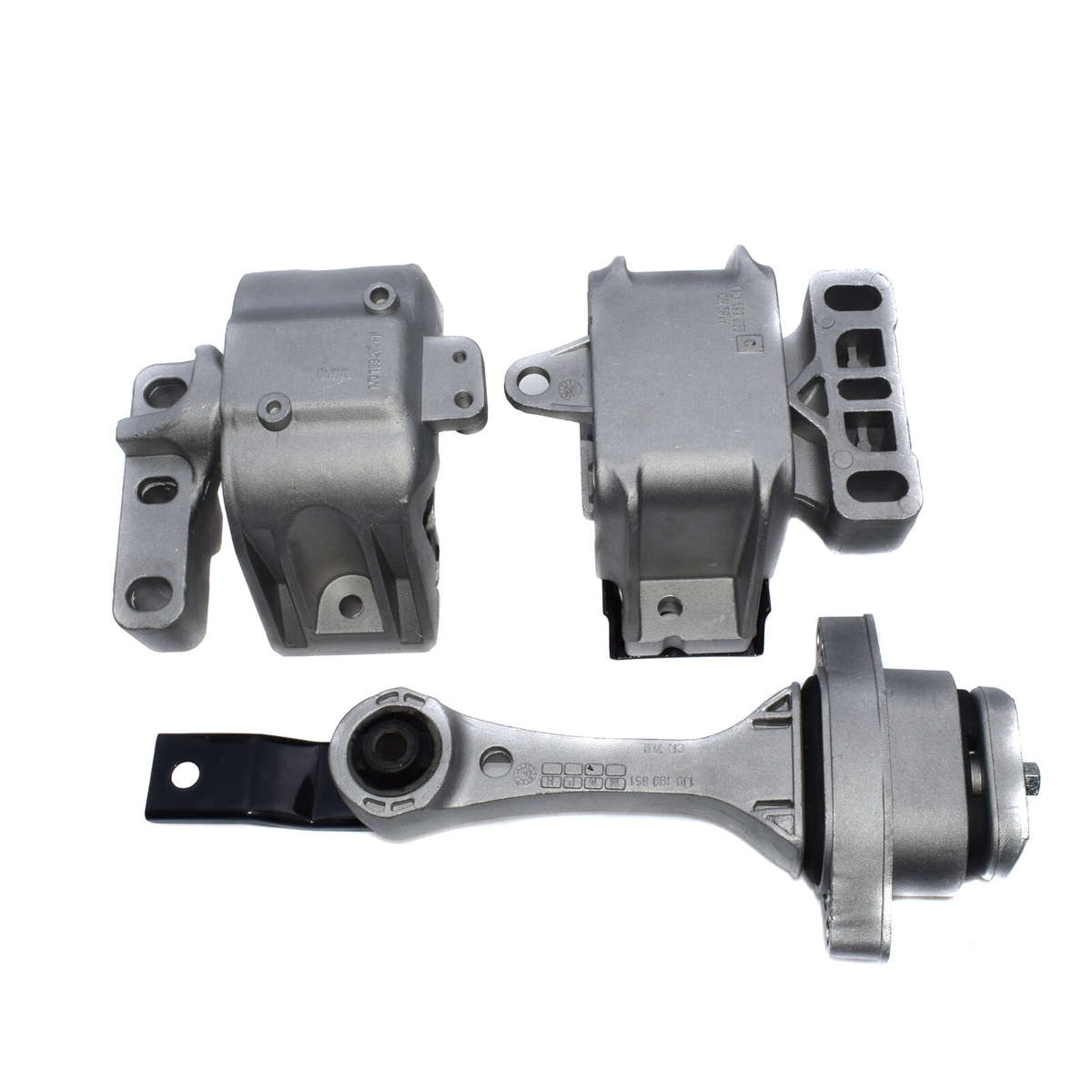 Engine Motor Trans Mount Set KIT 3pcs For 98-06 VW BEETLE, GOLF, JETTA 1.8 / 2.0