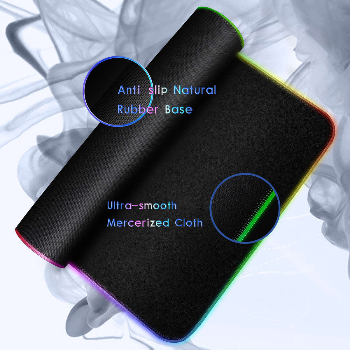 LED Extra Large Gaming Mouse Pad RGB Oversized Glowing