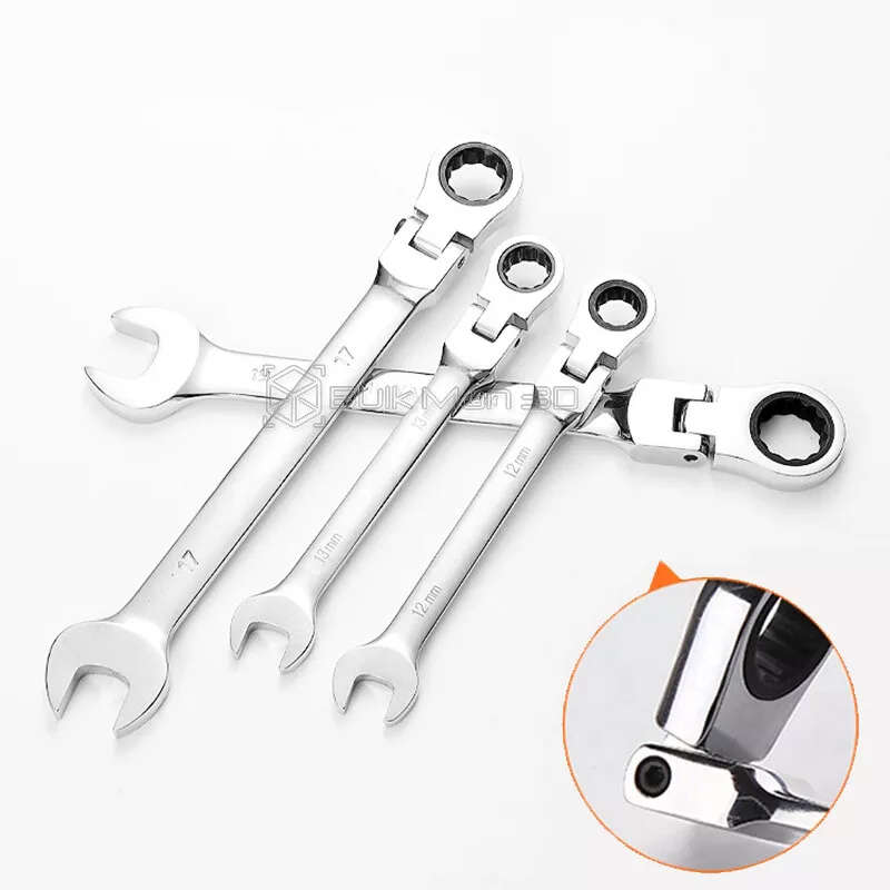 Flexible Ratchet Wrench Set 7Pcs