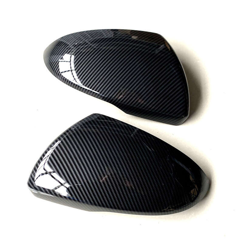 2Pcs Car Side Door Rearview Mirror Cover Cap Fit For Kia K5 Optima 2016-2019 Use