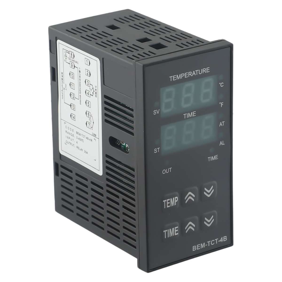 Convenient Digital Thermostat Time Temperature Controller For Heat Press