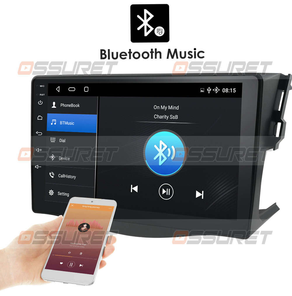 For Toyota RAV4 2007 2008 2009 2010 2011 Android Car Radio CarPlay GPS Bluetooth