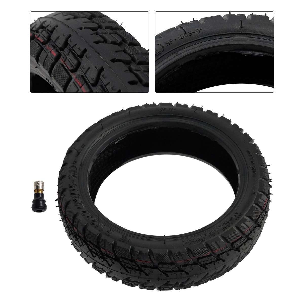 8 1/2*2 Electric Scooter Tire 50/75-6.1 Off-road Tubeless Tyre For