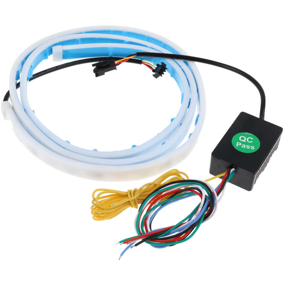 Tailgate Car Trunk LED Strip Tail Light Running Rear Brake Reverse Turn Signal Lamp