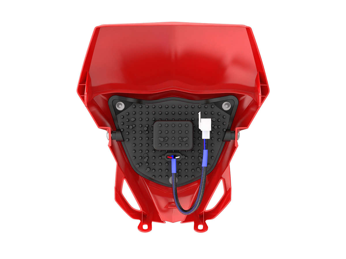 LED Headlight Hi/Low DRL with Red Fairing for Yamaha TTR230 WR250R WR450F YZ250F