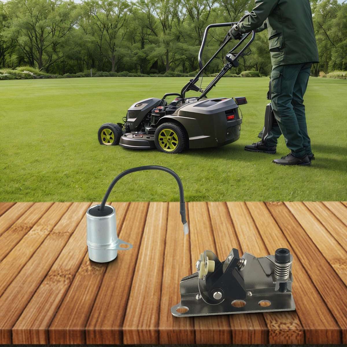 Optimal Ignition Performance With Breaker Points And Condenser For Onan Engines