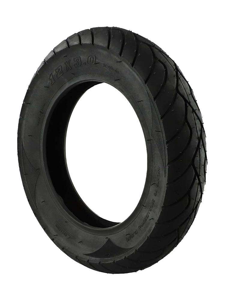 Rubber 12 Inch Outer Tire 12x3 0 For Scooters And Electric Bikes Strong Build