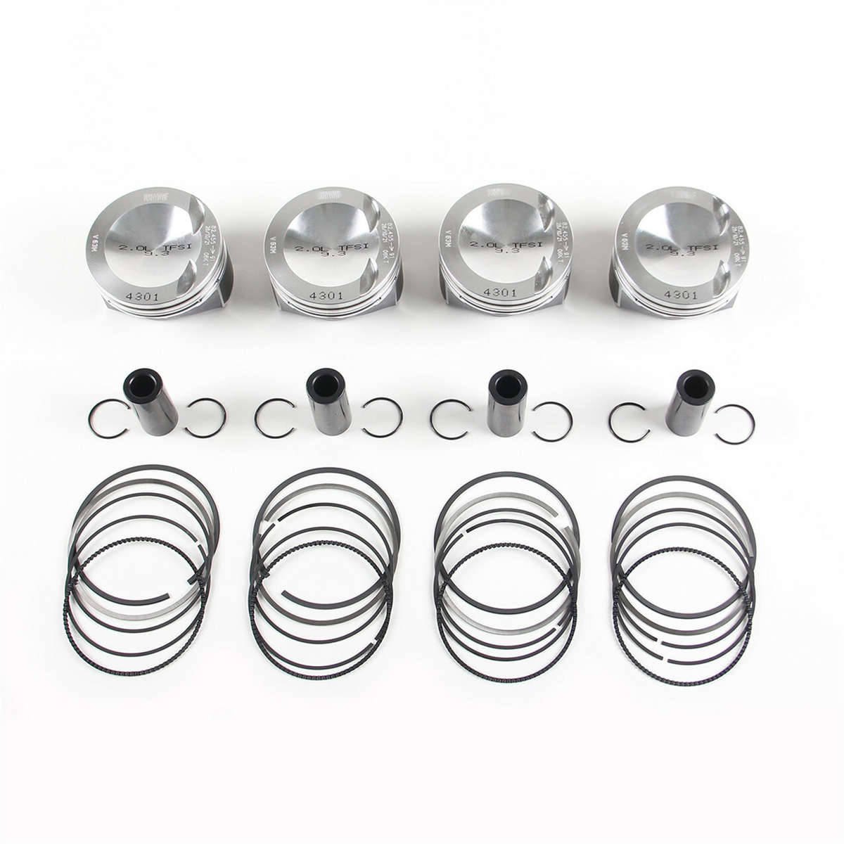 Piston&Ring Assembly For VW Atlas Beetle CC Audi A4 2.0T