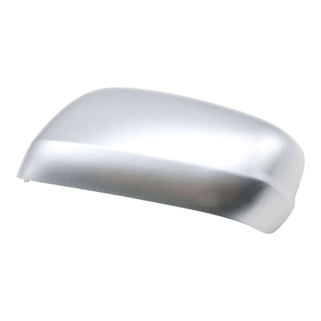Silver Left Side Rearview Mirror Cap Cover Fit For Honda Fit/Jazz 2009-2013 ABS