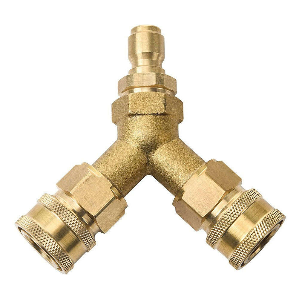 Pressure Washer Tee Splitter Coupler 5000PSI Brand New Accessories
