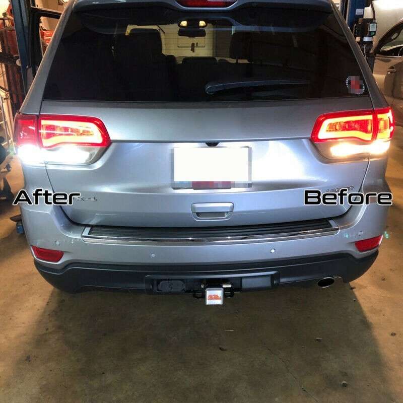 4 Bright White LED Backup Reverse Lights Bulbs For Jeep Grand Cherokee 2011-2020