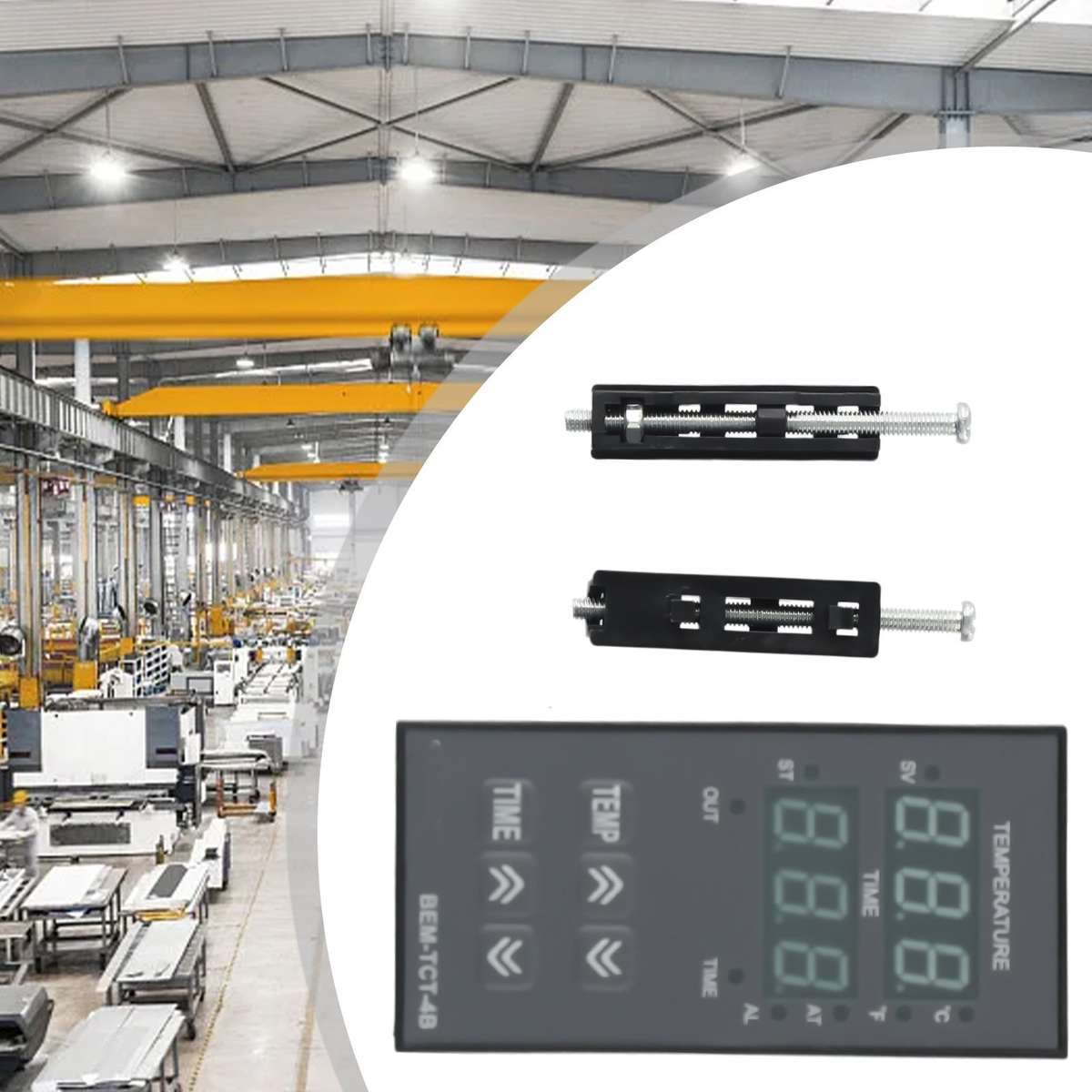 Convenient Digital Thermostat Time Temperature Controller For Heat Press