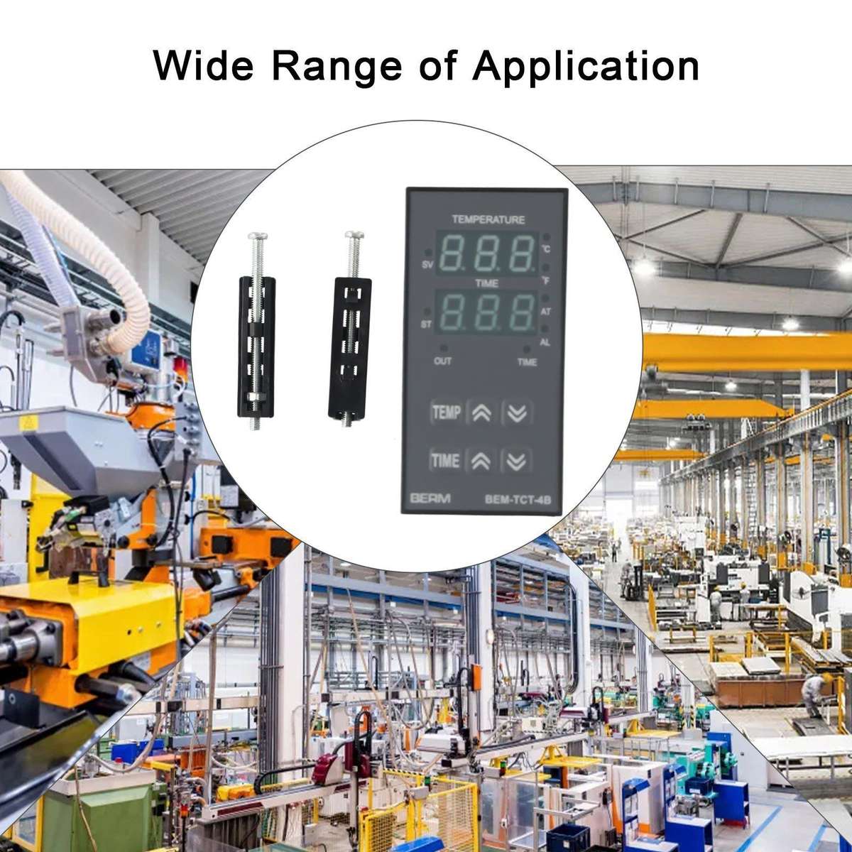 Convenient Digital Thermostat Time Temperature Controller For Heat Press
