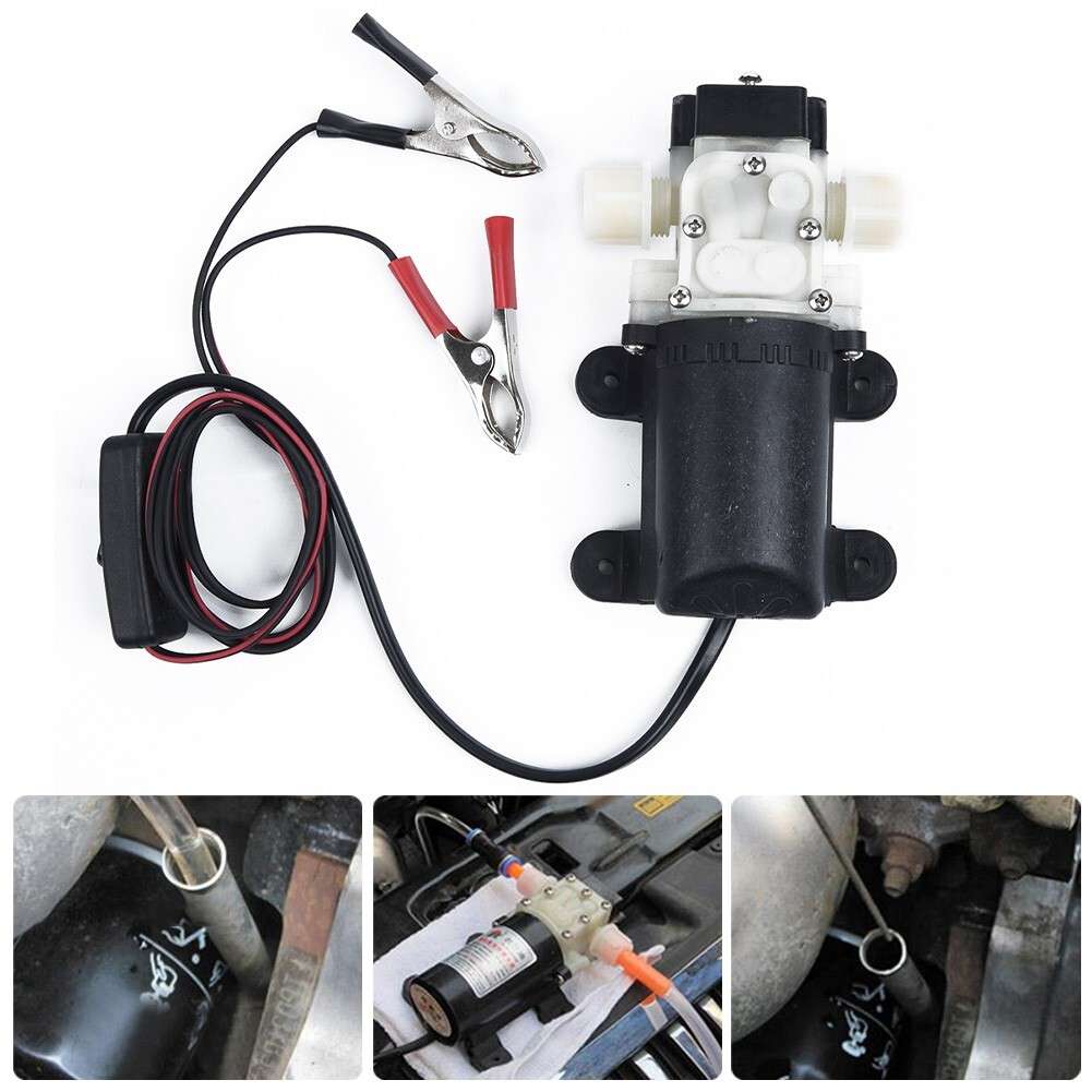 Fuel Transfer Pump 12-Volt Oil Diesel Gas Gasoline Kerosene Car,Tractor,Tr