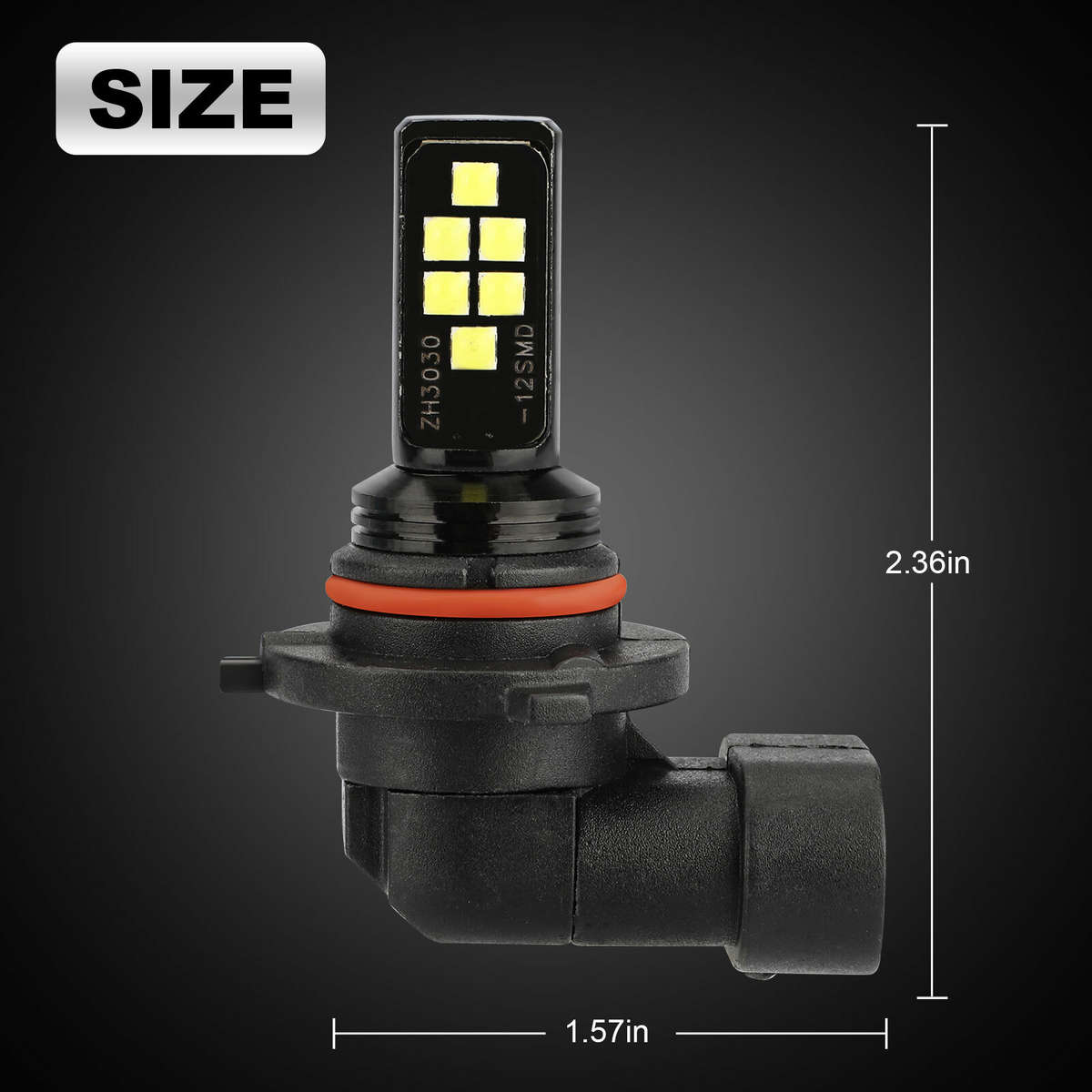 4x 9005 9006 LED Combo Headlight Bulbs High Low Beam Kit Xenon 6000K Super White