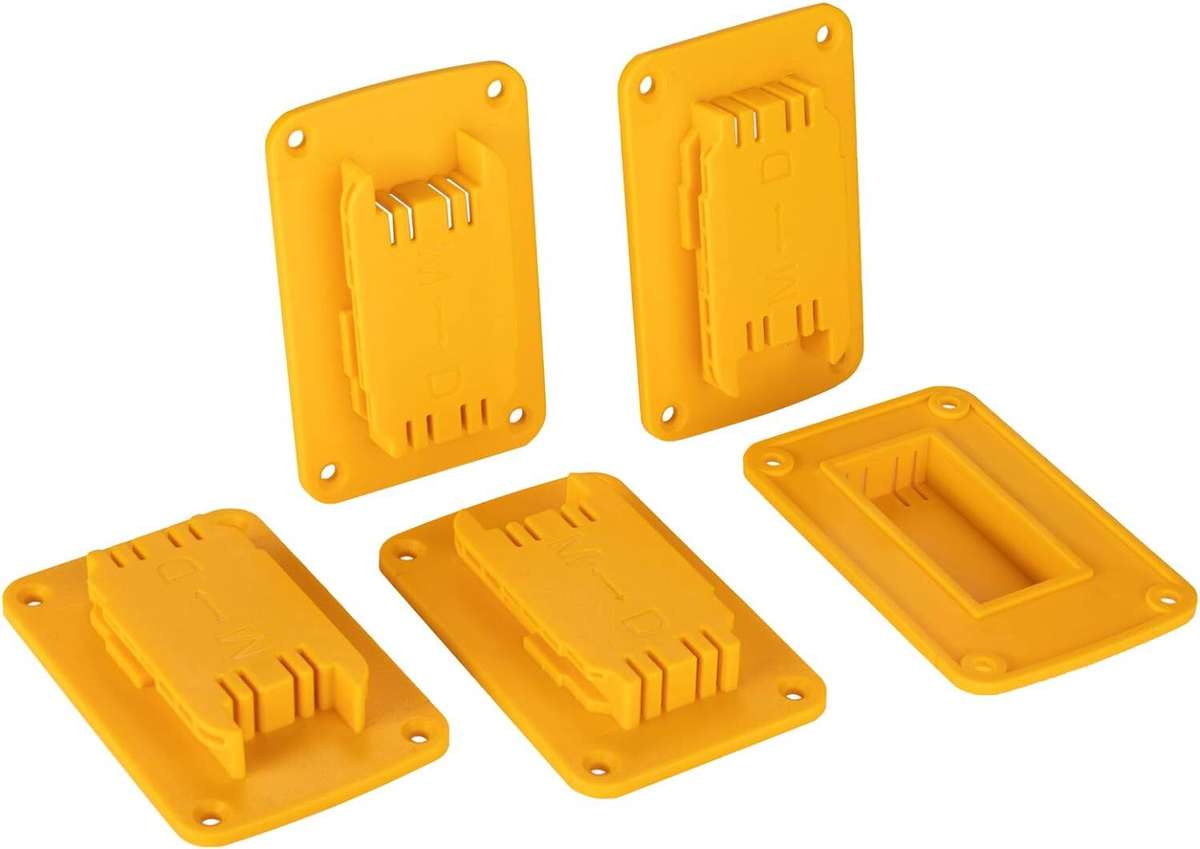 5 Packs Tool Mount Holder for Dewalt 14.4V 18V 20V Drill Tool for Milwaukee 18v