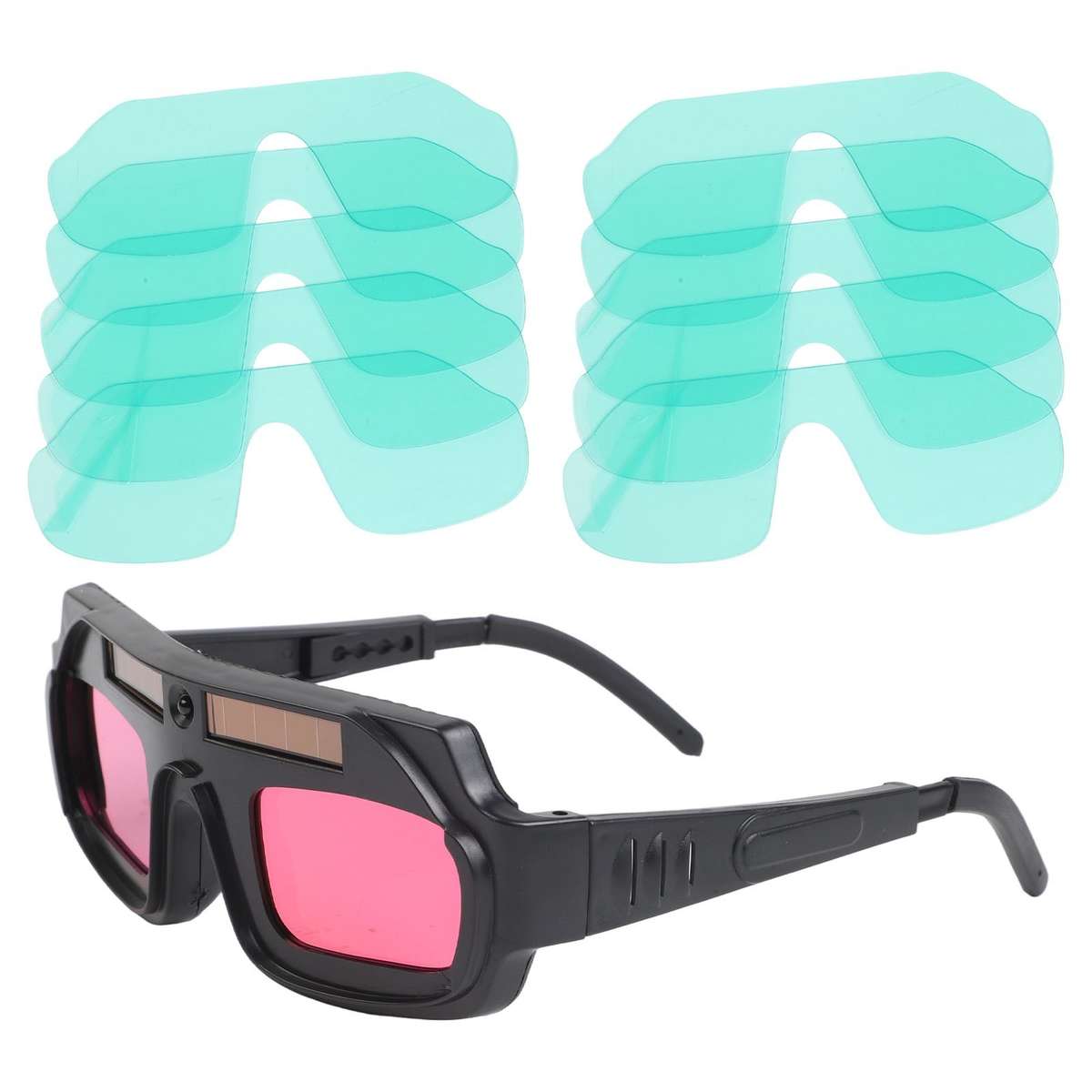 Auto Darkening Welding Gog Gles Anti-Scratch Welder Glasses For Plasma Cut Wip