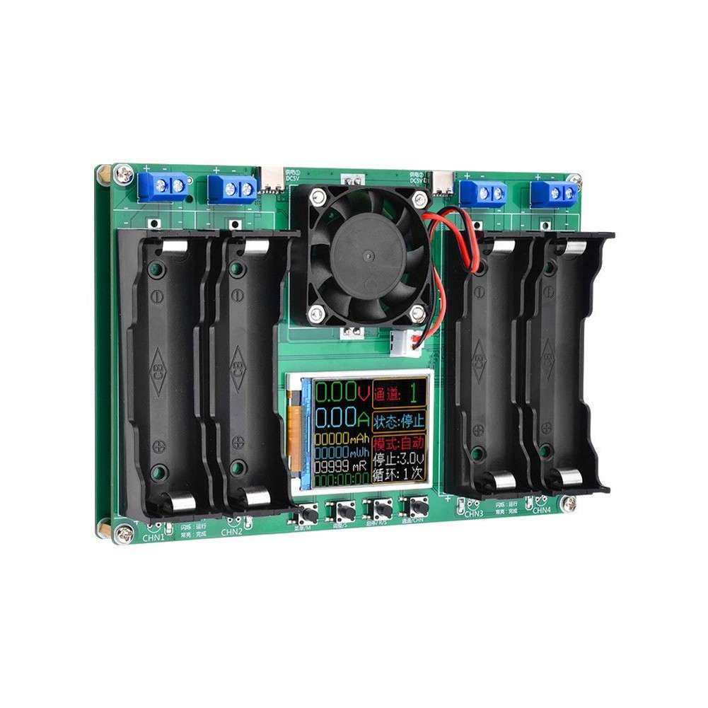 Advanced Battery Tester For Lithium Batteries Measure Capacity And Resistance
