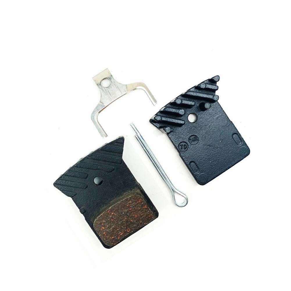MTB Resin Cooling Fin Ice Tech Disc Brake Pads For-shimano BR-RS805 BR-RS505