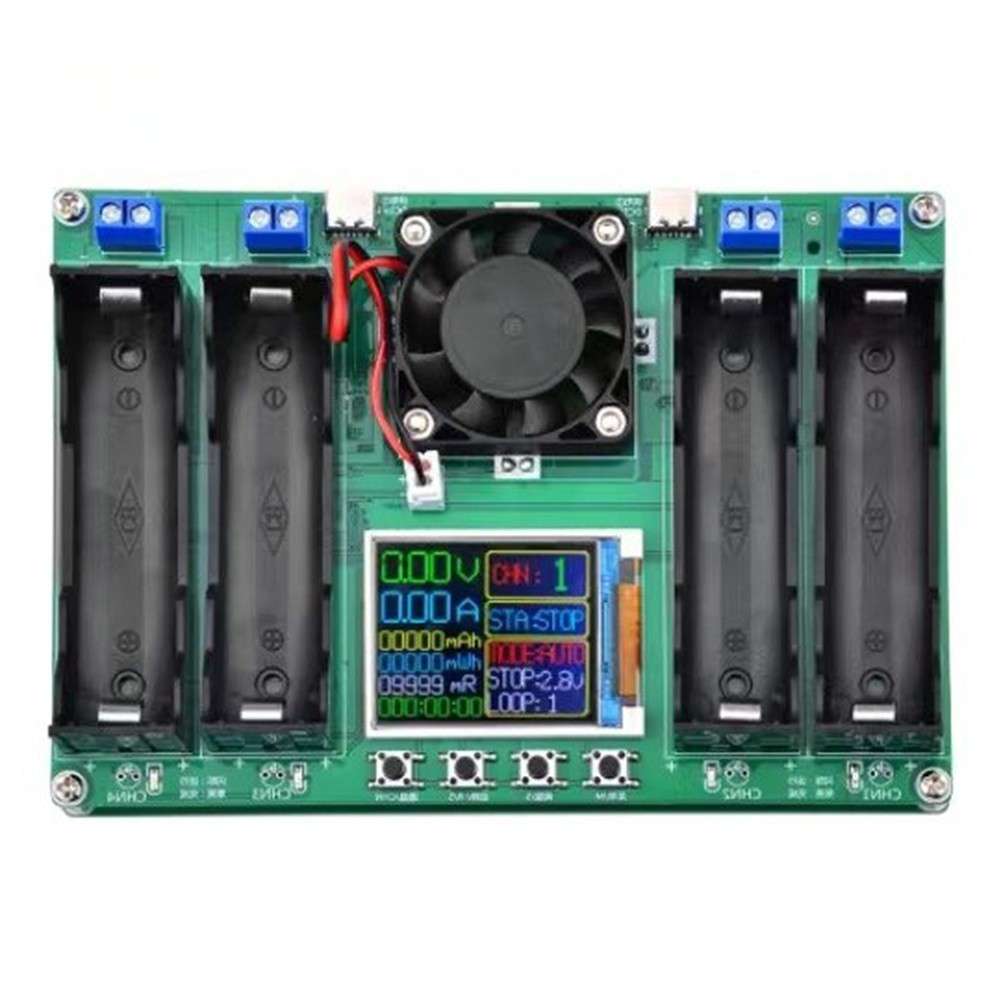 Advanced Battery Tester For Lithium Batteries Measure Capacity And Resistance