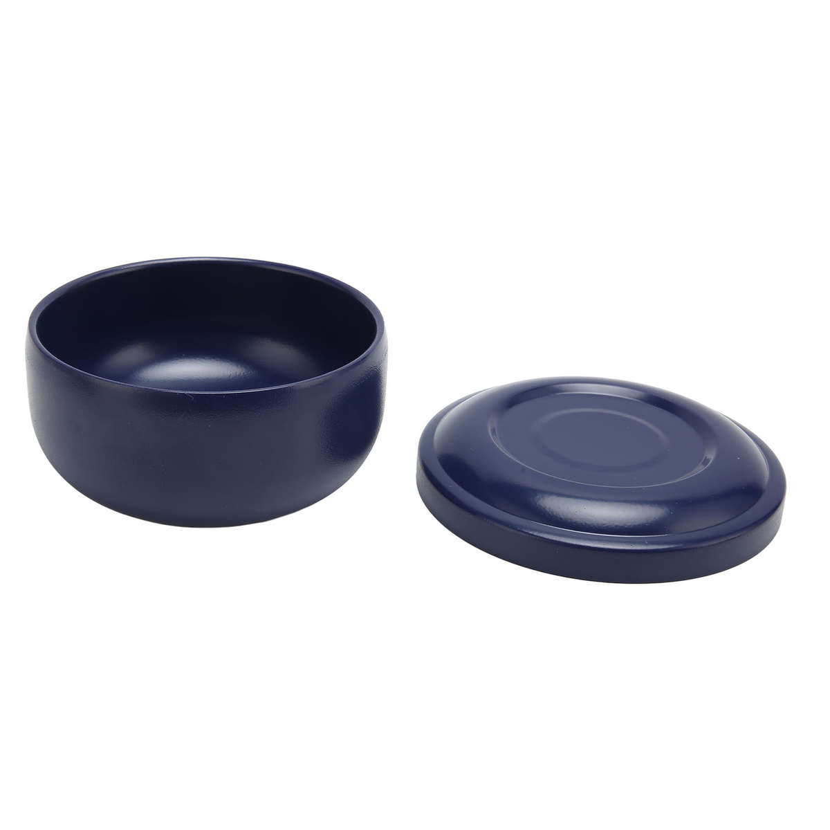 Men Shaving Bowl Dark Blue Wide Mouth Easy To Lather Large Capacity Sha CHW