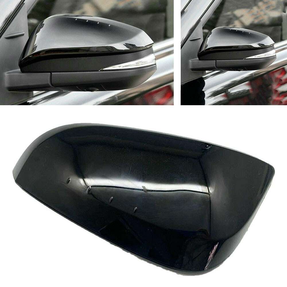 Left Side Rearview Mirror Black Cover Cap Wing Mirror For Toyota For RAV4 13 19