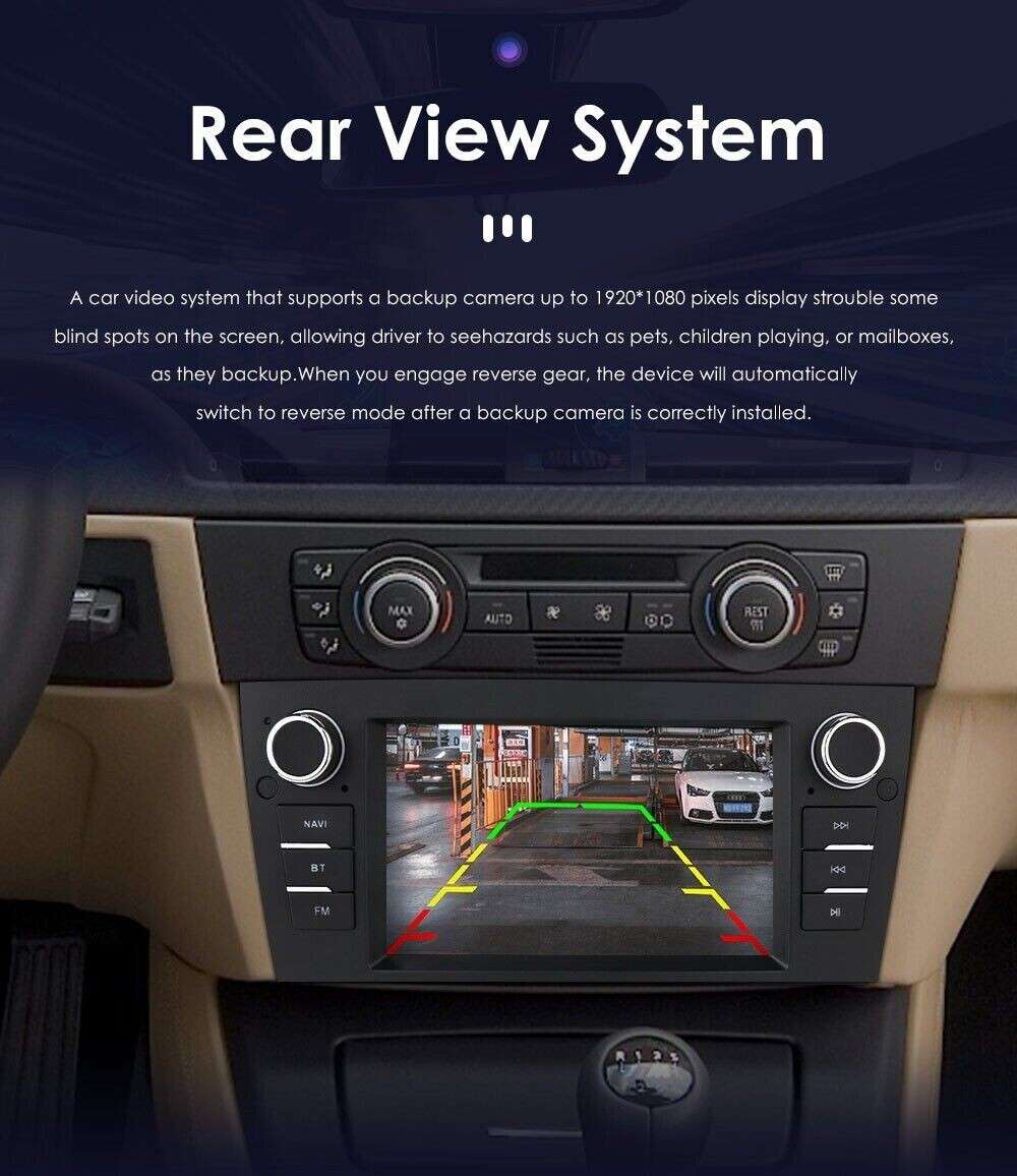 2+32GB For BMW 3er E90 E92 E93 M3 Android 12 Car Play Stereo Radio WiFi Navi GPS