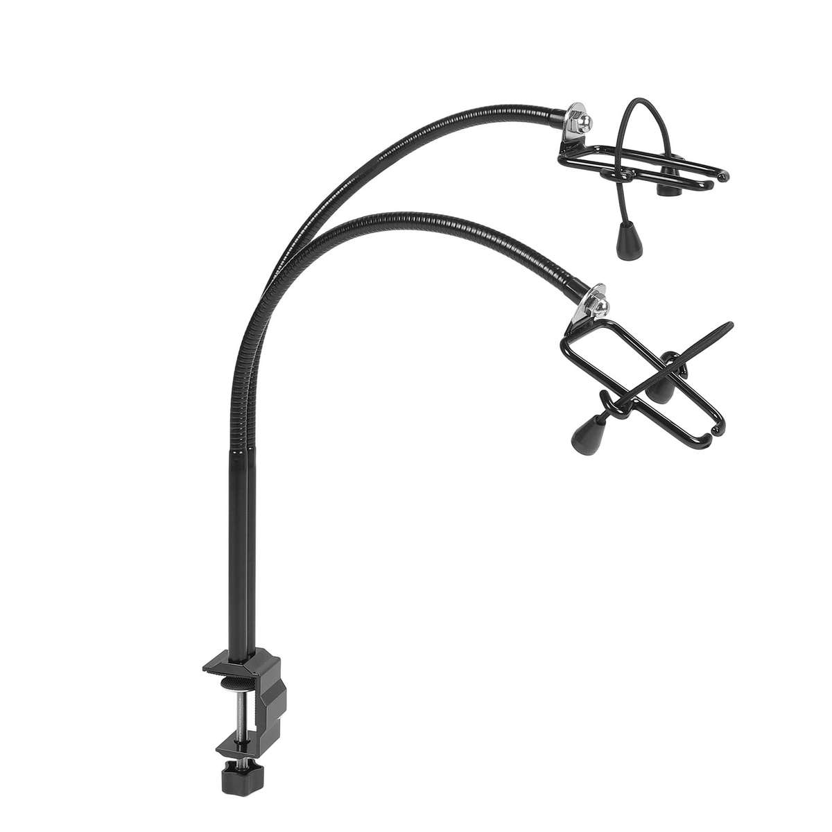 Dual Head Pet Grooming Clamp Hair Dryer Stand Hose Tube Holder Adjustable St CHW