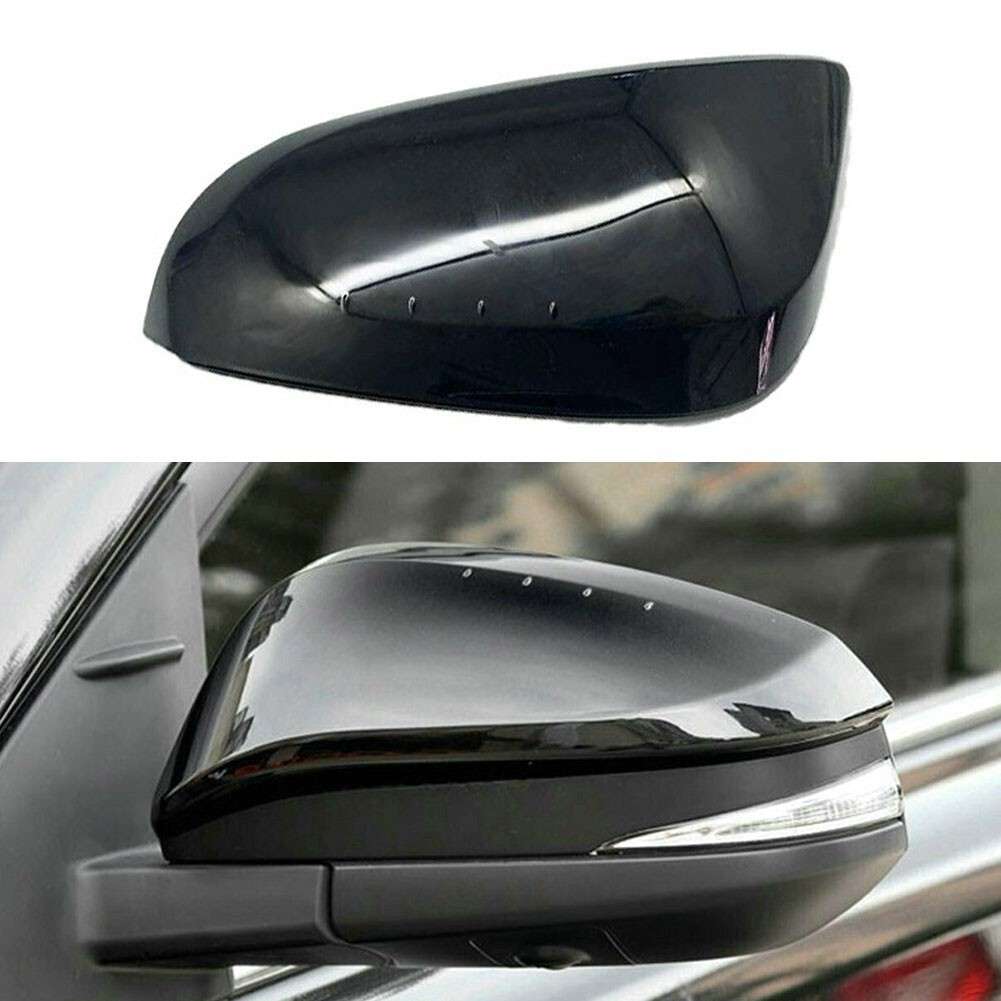 Left Side Rearview Mirror Black Cover Cap Wing Mirror For Toyota For RAV4 13 19